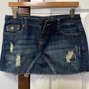 Women’s denim skirt Rue21 size 3/4